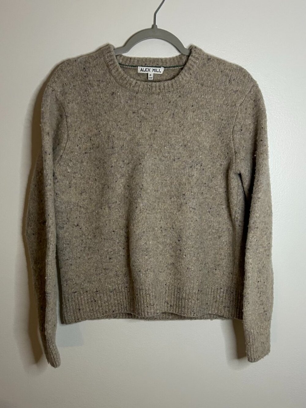 Alex Mill Merino Wool Mock Neck Sweater Size M